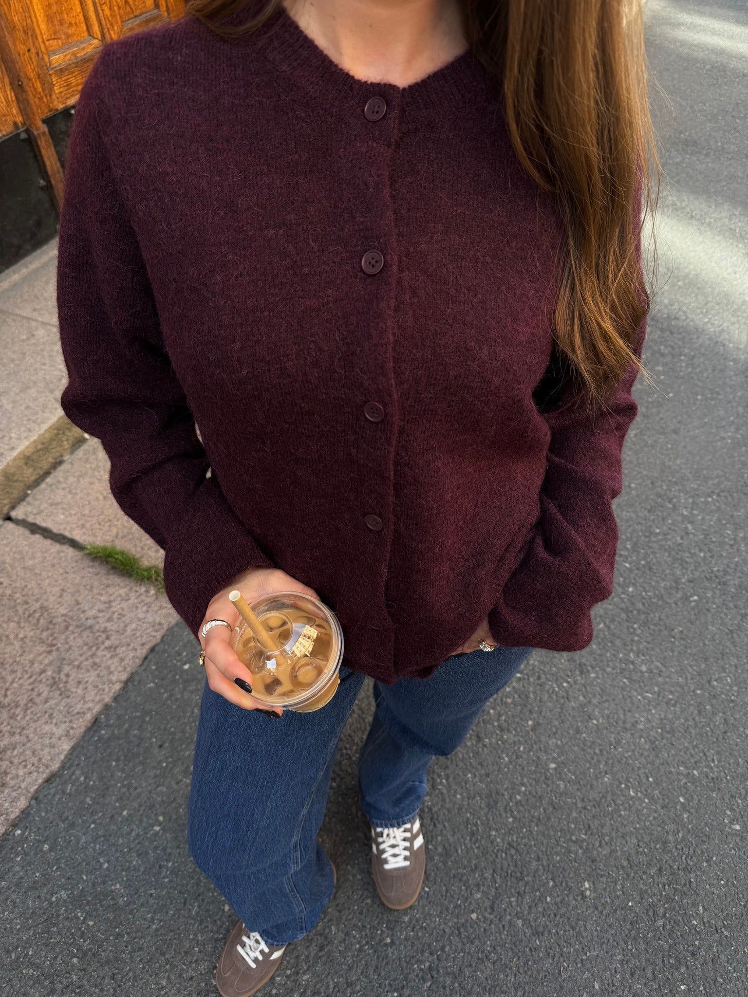 SLFLULU Knit Cardigan - Fig